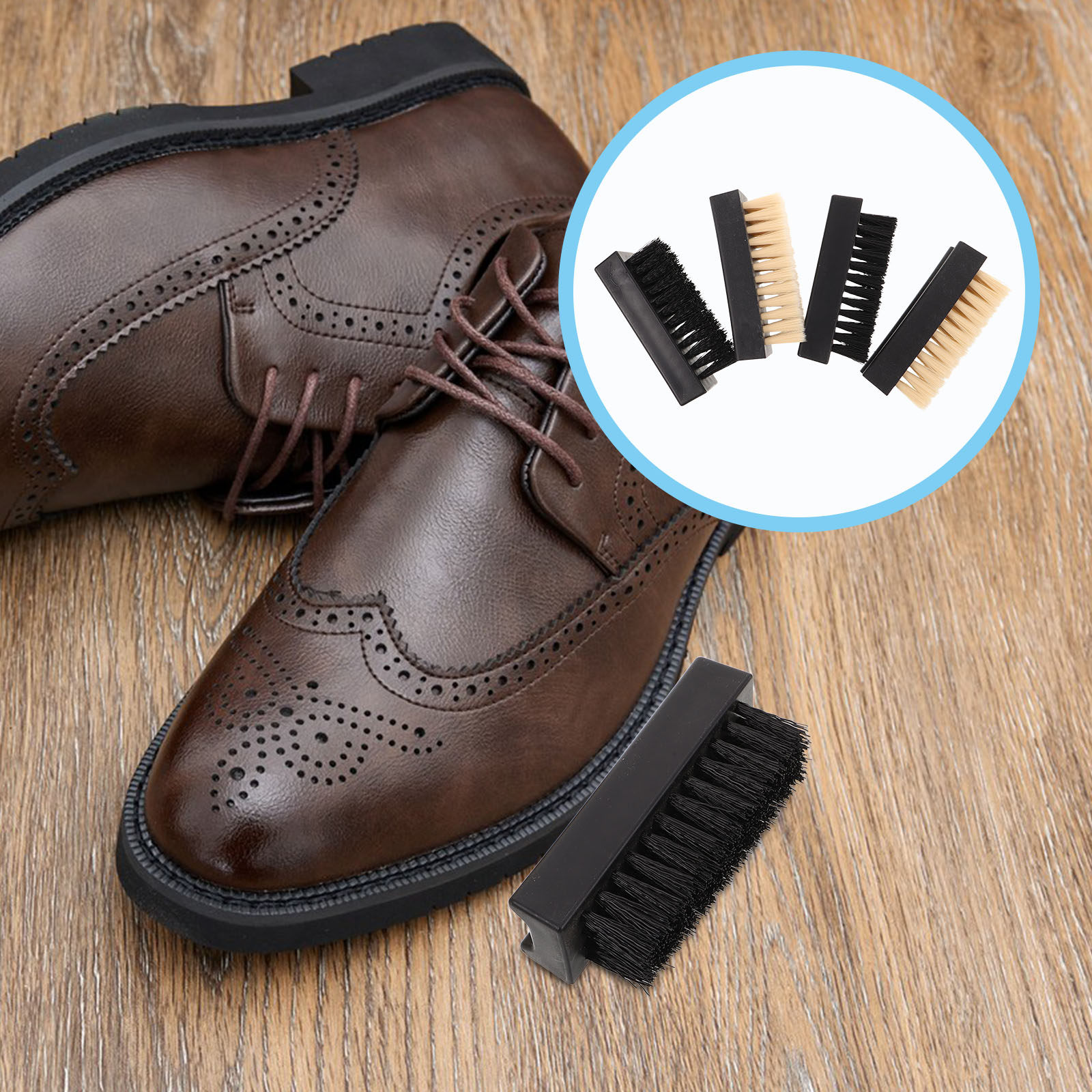 4-częściowy zestaw szczotek do – Sneaker Care For Suede recenzja i cena
